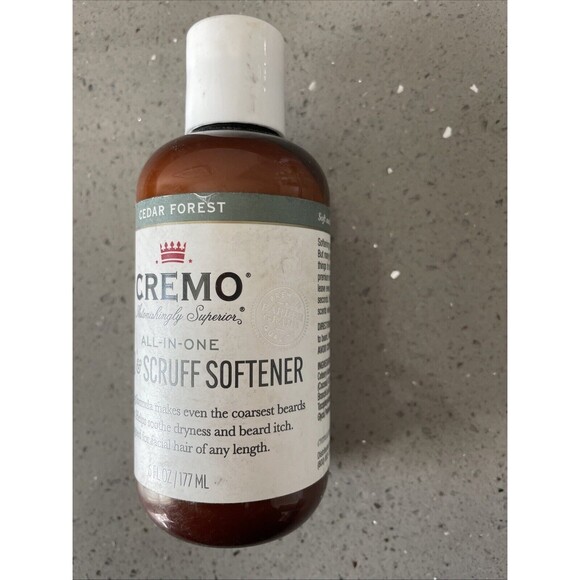 Cremo Cedar Forest Beard & Scruff Softener, Softens and Conditions, 6 oz - Picture 2 of 8